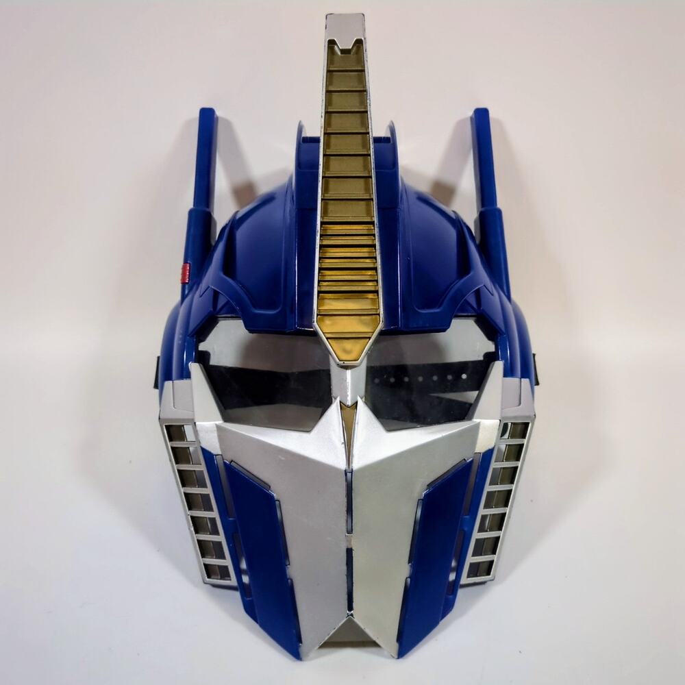 Transformers Optimus Prime Full Face Mask Costume Accessory Hasbro Roleplay Toy - Picture 2 of 6